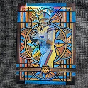 2025 NFL Panini Mosaic Oversized Jumbo Stained Glass Josh Allen Buffalo Bills